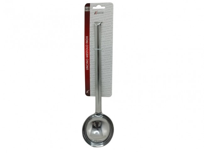 MESTOLO ACCIAIO INOX 18/C LEGGERO CM. 9 KASAVIVA 