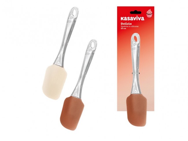 SPATOLA SILICONE DELIZIA KASAVIVA CM 25