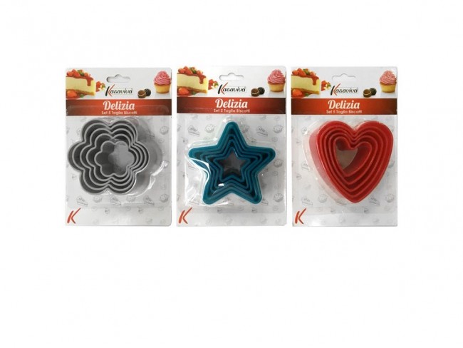 stampi tagliabiscotti plastica