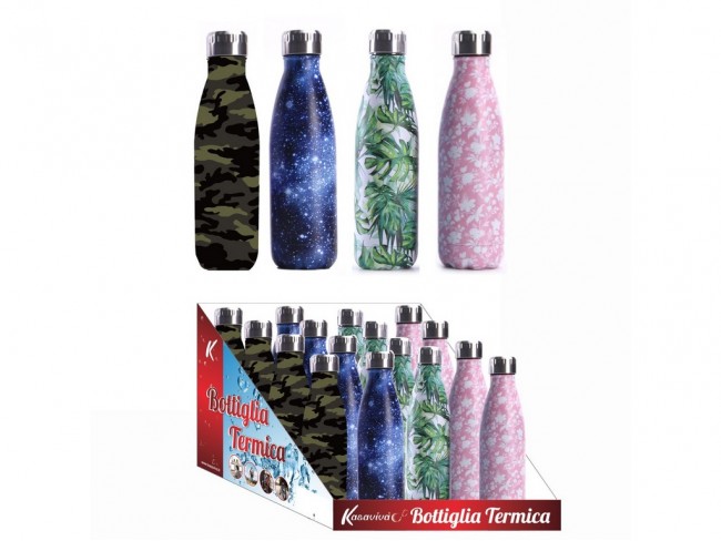 BORRACCIA BOTTIGLIA TERMICA INOX KASAVIVA 500 ML.