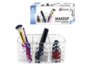MAKE UP PORTATUTTO 3 SCOMPARTI CM. 19X6X8