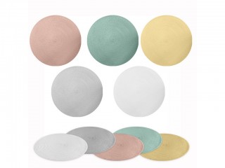 TOVAGLIETTA COLAZIONE SHABBY NEW TONDA CM. 38