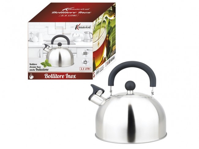 BOLLITORE INOX KASAVIVA LT. 2.5