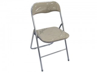 SEDIA METALLO IMBOTTITA TOP SPACE TORTORA