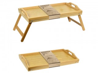 VASSOIO DA LETTO IN BAMBOO CM. 50X30X21 KASAVIVA