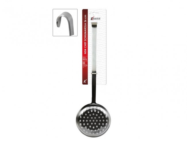 SCHIUMAROLA ACCIAIO INOX CHEF PESANTE KASAVIVA 