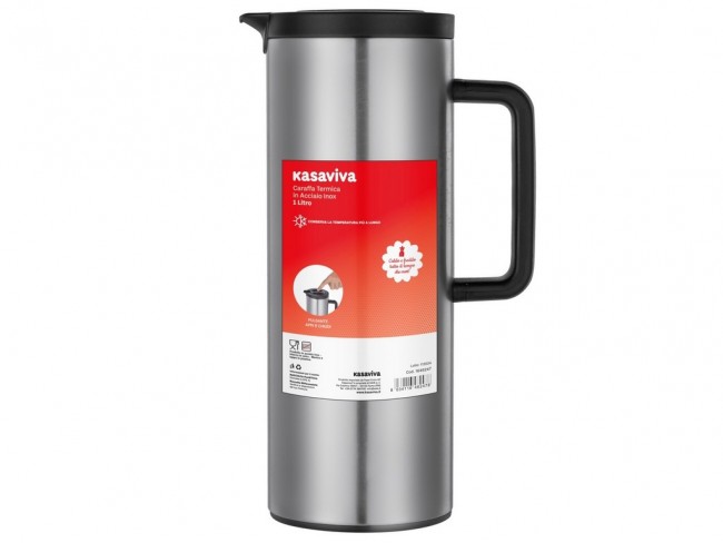 THERMOS KASAVIVA CARAFFA TERMICA INOX LT. 1