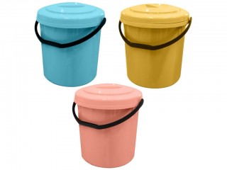 PATTUMIERA CON COPERCHIO POP LT. 18