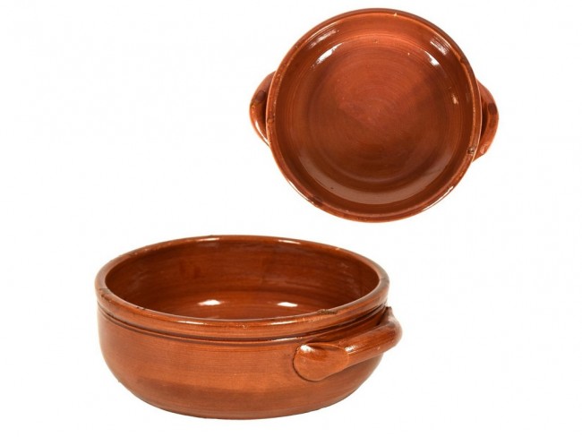TEGAMINO TERRACOTTA TERRA NOSTRA CM. 15