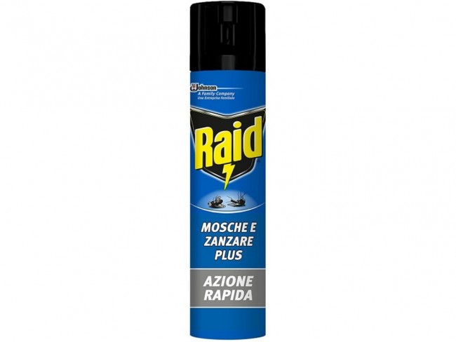 raid mosche e zanzare plus