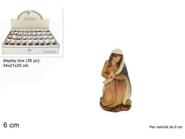 PRESEPE STATUA MADONNA CM. 9