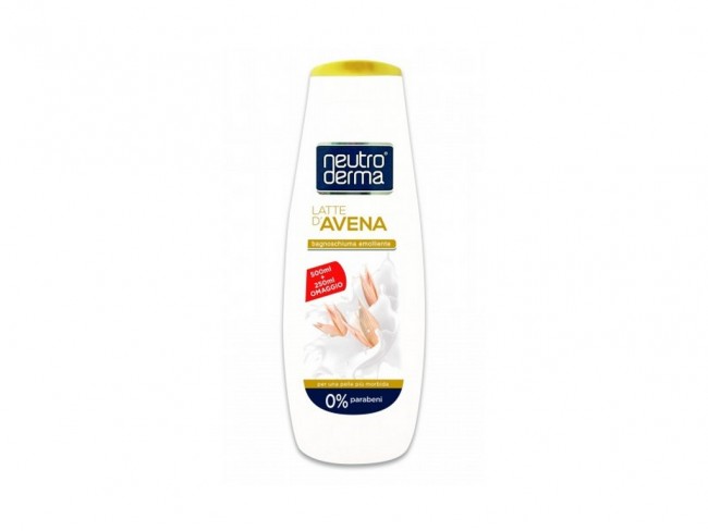 BAGNOSCHIUMA NEUTRODERMA LATTE AVENA 750 ML