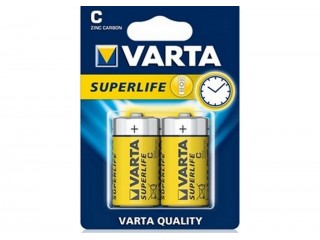 BATTERIA PILA VARTA ZINCO CARBONE 1/2 TORCIA BLISTER 2 PZ.