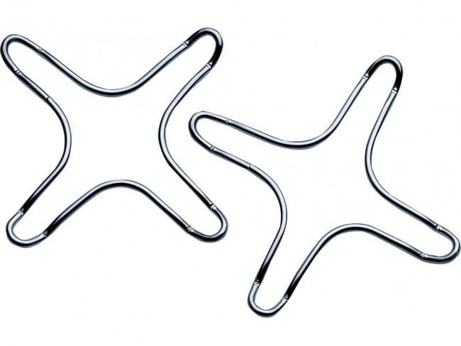 RIDUTTORI PER FORNELLI METALTEX SET 2 PZ.