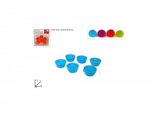 FORMINE DOLCI SILICONE PICCOLE TONDE SET 6 PZ.