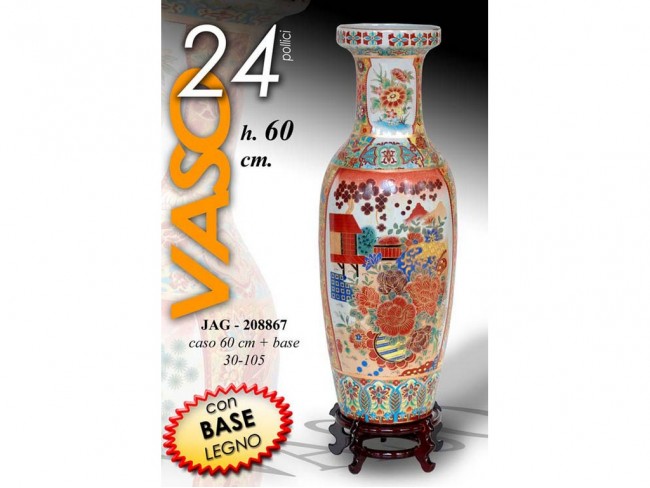 VASO FIORI GICOS ORIENTALE CM. 60