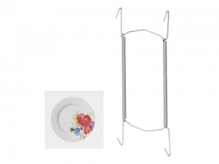 SUPPORTO PIATTI A MURO GRANDE METALTEX