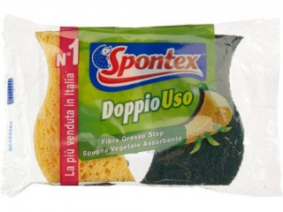 SPUGNE SPONTEX ABRASIVE DOPPIO USO 2 PZ.