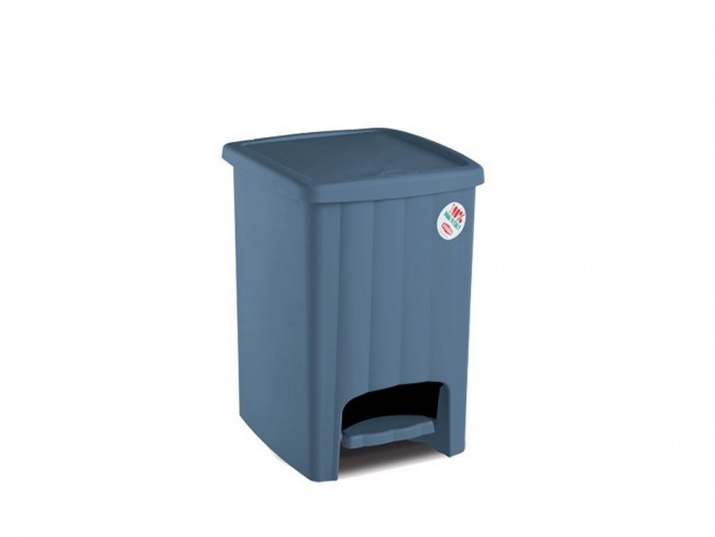 PATTUMIERA A PEDALE STEFANPLAST MARGHERITA LT 20 BLU