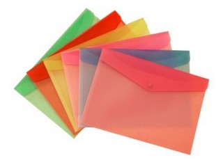 CARTOLERIA CARTELLINA PORTADOCUMENTI CON BOTTONE  CM. 33X24