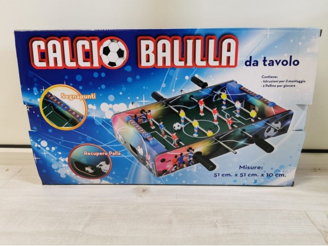 GIOCO CALCIO DA TAVOLO CM. 51X30X9