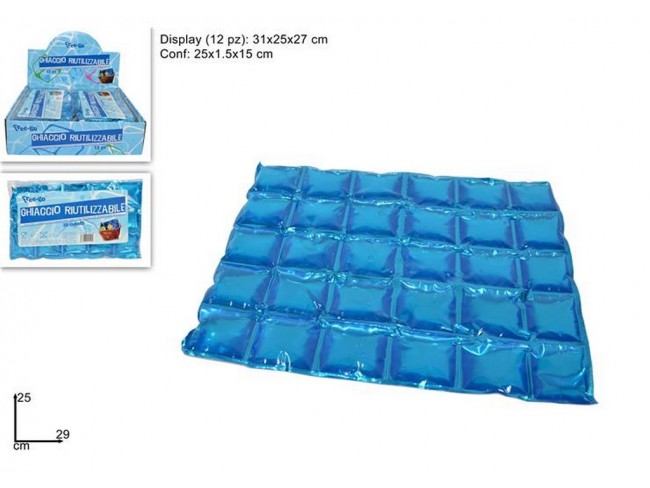 MATTONELLA GHIACCIO ACCUMULATORE DI FREDDO DUE ESSE 30 CUBETTI
