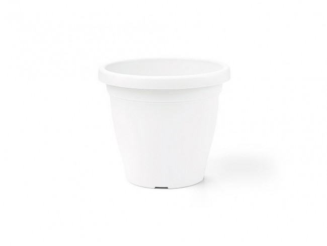 VASO PIANTE VECA VERONA CM. 25 BIANCO