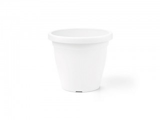 VASO PIANTE VECA VERONA CM. 30 BIANCO