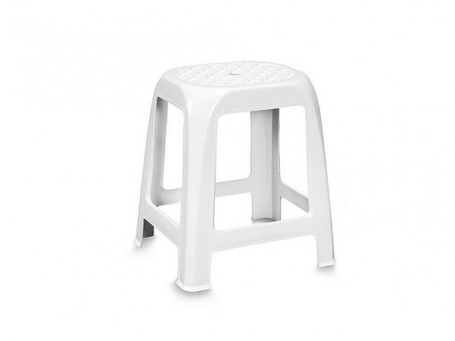 SGABELLO PLASTICA STEFANPLAST ELFO BIANCO