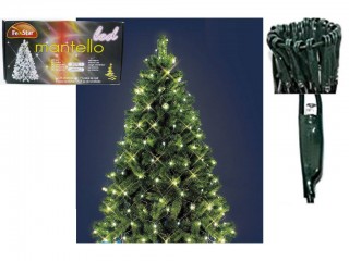 LUCI NATALE 240 LUCI MANTELLO RETE LED MULTICOLOR