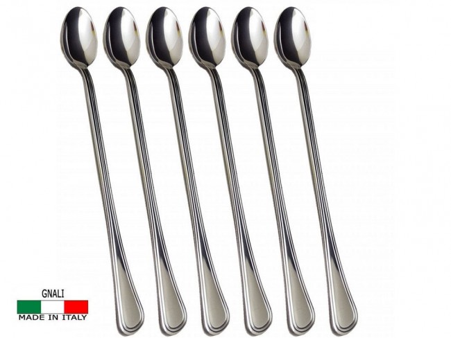POSATE GNALI CLASSIC INOX 18/C CUCCHIAINI BIBITA 6 PZ.