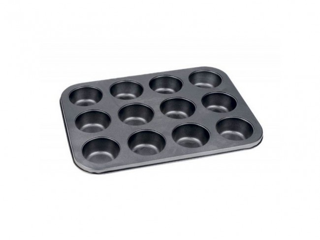TEGLIA ANTIADERENTE 12 MUFFIN DROP BORELLA