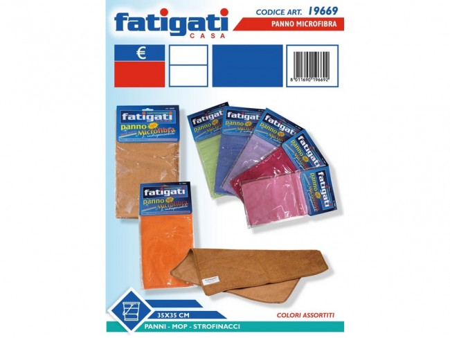 PANNO FATIGATI MICROFIBRA CM. 35X35