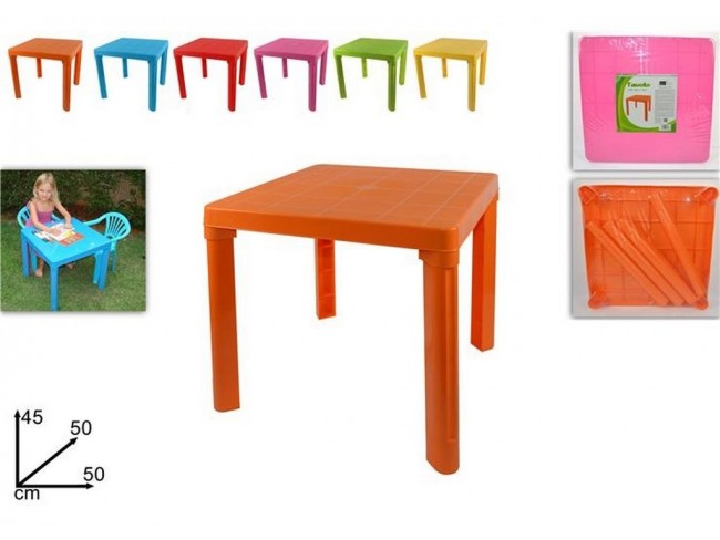 TAVOLO BABY PLASTICA COLOR