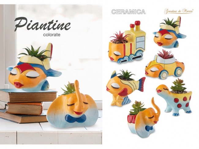 GIARDINI DI MARZO LINEA HOME VASETTO COLOR CON PIANTINA