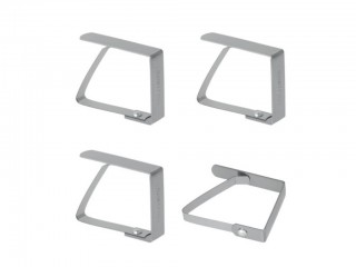 FERMATOVAGLIE INOX SET 4 PZ. METALTEX