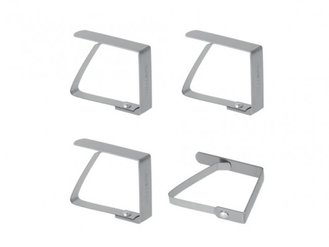 FERMATOVAGLIE INOX SET 4 PZ. METALTEX