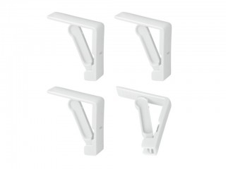FERMATOVAGLIE PLASTICA SET 4 PZ. METALTEX