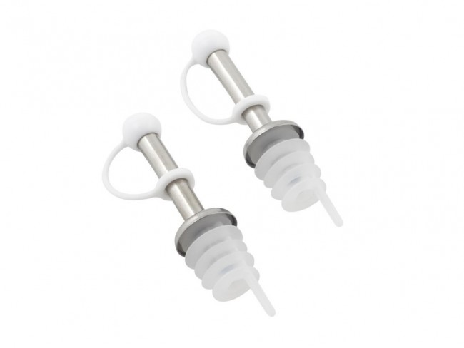 TAPPI DOSATORI CROMATI SET 2 PZ. METALTEX