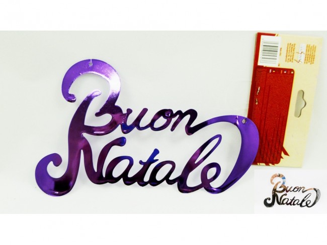 NATALE SCRITTA BUON NATALE