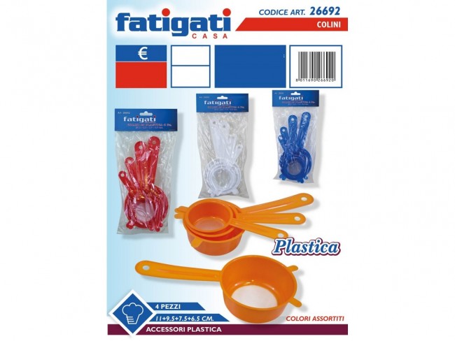 COLINI PLASTICA 4 PZ.