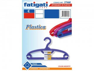 GRUCCIA PLASTICA FATIGATI SET 3 PZ. 