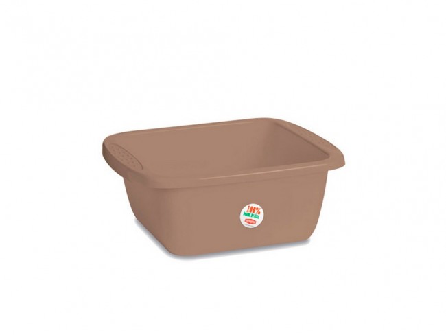BACINELLA STEFANPLAST RETT. PRIMAVERA CM. 40X34 TORTORA