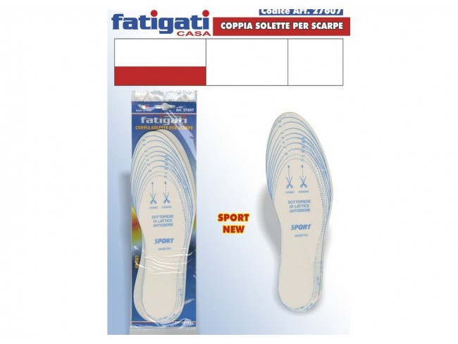 SOLETTE PER SCARPE SPORT