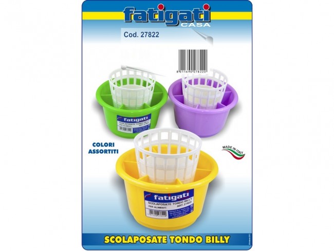SCOLAPOSATE PLASTICA TONDO FATIGATI