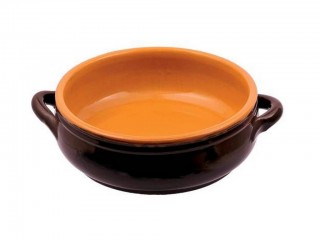 LE TERRACOTTE COLI' TEGAME BASSO CM. 27 BRUNELLA