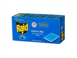 RAID PIASTRINE ANTIZANZARA RICARICA 10 PZ.