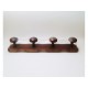 ATTACCAPANNI LEGNO 4 POSTI MEETING NOCE/FRASSINO