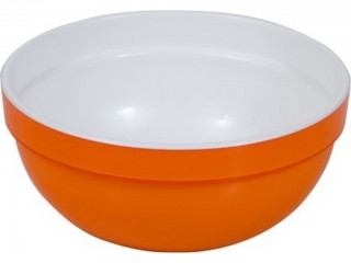 TAZZONE BOLO SCODELLA PLASTICA BICOLORE FATIGATI CM. 12