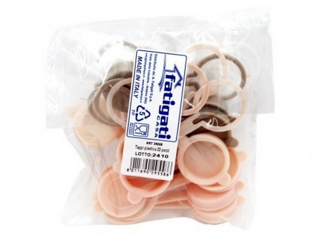tappi plastica ermetici